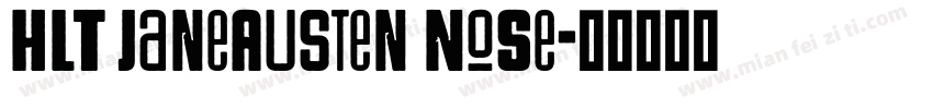 HLT JaneAusten NoSe字体转换
